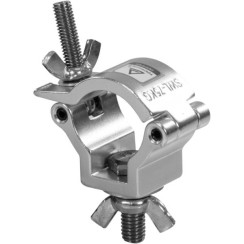 Clamp in alluminio portata 75Kg tubi 32-35mm