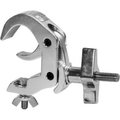 Clamp a grilletto rapido in alluminio portata 250Kg tubi 48-51mm