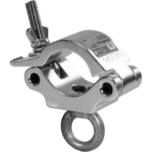 Clamp in alluminio con golfare portata 200Kg tubi 48-51mm