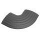 Modulo Curvo 90 gradi OFFICE Grigio