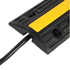 Dosso Passacavo 1 Canale 30x20 mm in Gomma