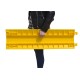 Dosso Passacavo 1 Canale 100x25 mm in TPU