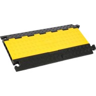 Pedana Passacavo 5 Canali 35x31 mm in Gomma