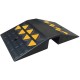 Dosso Passacavo 1 Canale 118x90 mm in Gomma Dosso Passacavo 1 Canale 118x90 mm in Gomma