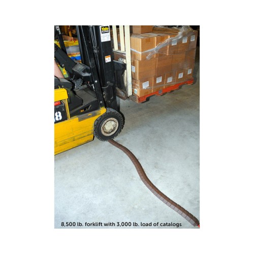 Pedana Passacavo Snodata Modulare 1 Canale MEDIUM 76x19 mm Nera