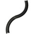 Pedana Passacavo Snodata Modulare 1 Canale SMALL 19x9,5 mm Nera
