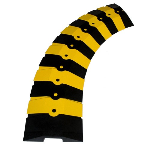 Pedana Passacavo Snodata Modulare 1 Canale MEDIUM 76x19 mm Pedana Passacavo Snodata Modulare 1 Canale MEDIUM 76x19 mm