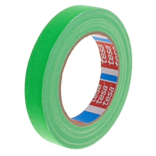 TESA 4671 Gaffer Fluo 25mm x 25m Verde