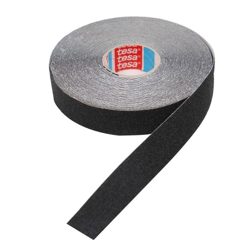TESA 60950 Nastro Adesivo Antiscivolo 25mm x 15m Nero